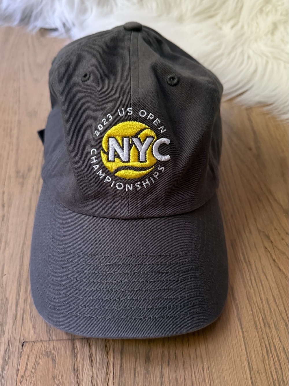 US Open Championships 2023 Gray Cap J. p. Morgan 47’ Brand Adjustable